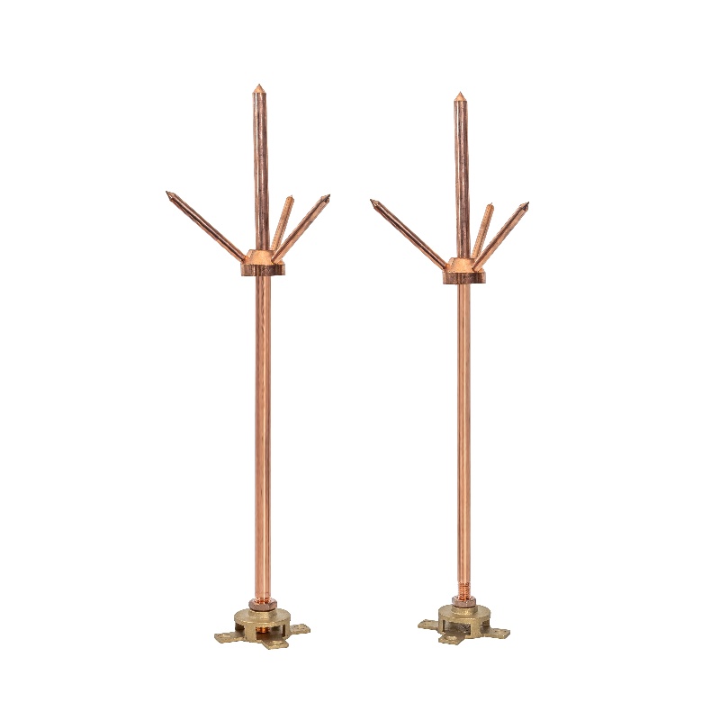 Multi-Point Copper Lightning Rod